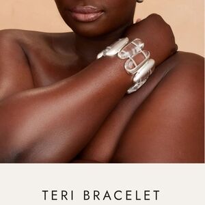 Teri Khoi Silver Bracelet EXTENDED, Brand New With Tag